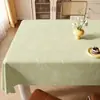 Mantel fresco y sencillo, impermeable y a prueba de aceite, no necesita lavado, nuevo modelo 2025, lujo ligero con un toque de alta gama, mantel rectangular para comedor y mantel para mesa de centro