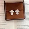 Pendientes de Flor de Cristal con Perlas de Imitación para Mujer 2026 Nuevo Estilo Caliente Pendientes Elegantes de Gama Alta Pendientes de Moda Elegantes