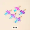 Jingde Joias Pingente Cruz de Cristal Moda Europeia e Americana Popular Acessórios de Joias DIY Corrente de Suéter Fábrica Atacado