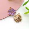 Acessórios de Borboleta Pingando Óleo Flor Amor Inseto Diamante Pérola Coração Pingente Acessórios para Pulseira Colar DIY Mais Vendidos da Amazon