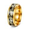 Anillo de boda para pareja, estilo chino, estilo nacional, con diseño de dragón y fénix, de Amazon, Europa y América.