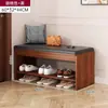 Zapatero para entrada de casa, zapatero estrecho para puerta con asiento, banco integrado para entrada, banco para cambiarse los zapatos para padres e hijos