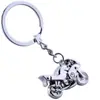 Chaveiro de metal personalizado criativo para corrida de moto, chaveiro de carro masculino, pingente de fivela de cintura, fabricante atacadista