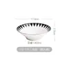 Bol de ramen estilo japonés, bol cónico creativo, bol grande de cerámica para tiendas de fideos, uso doméstico, bol para postres y ensaladas