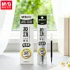 Marca 2672 Recarga de Bolígrafo de Gel Tipo Pulsador 0.5mm Tinta Negra y Roja Recarga Estudiante St Secado Rápido Universal Recarga de Bolígrafo Tipo Pulsador