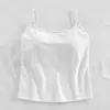 Nuevo estilo de verano, hermoso diseño de espalda, sujetador tipo camisola pequeño para mujer, sin aros, almohadilla para el pecho integrada, ropa interior, top tipo tank top puro y seductor