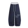 Jia Yi Ku 2026 Novo Estilo Retro Americano Calça Esportiva com Strass para Homens e Mulheres, Calça Larga Solta com Caimento para Street Dance