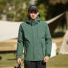Chaqueta Explosiva de Algodón Plumón para Hombre y Mujer, Chaqueta de Dos Piezas, Abrigo de Invierno para Exterior, Montañismo Desmontable Tres en Uno