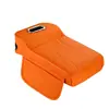Almohadilla elevadora universal para caja de reposabrazos de coche, soporte para codo de reposabrazos central, caja de pañuelos suave y bolsa de almacenamiento lateral