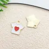 1 Peça de Flor Rosa Uva Melancia DIY Liga Alloy Fofo Fruta Esmalte Acessório para Cabelo Chaveiro Pingente