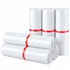 Bolsas Blancas Nuevas de Entrega Rápida, Bolsas de Empaque para Comercio Electrónico, Venta al por Mayor desde Fabricantes, Bolsas Gruesas Impermeables para Empaque de Ropa, Se Pueden Imprimir con Logo