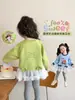 Moletom Feminino Primavera e Outono 2026 Novo Estilo Coelho Policial Roupa Infantil Desenho Animado Tendência Menina Bebê Top de Primavera