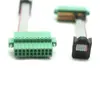 Conector de Terminal de Ponta Dupla Personalizado Chicote de Terminais 20P Terminal Sem Solda com Abertura Embutida Autoenrolável Revestimento Retardante de Chama