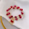 Pulseira Auspiciosa de Cadeado para Longa Vida com Pedra Olho de Tigre de Camada Dupla pulseira de moda retrô pulseira estilo frio simples pulseira de estilo étnico pulseira