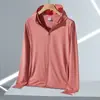 Ropa de Protección Solar U+ Verano para Mujer Protección UV Sensación de Hielo Ligera Transpirable Protección Solar para la Piel Chaqueta para Hombre Al por Mayor Exterior