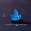 Exportação Transfronteiriça Micro-Paisagem Criativa Luminosa Cristal Dragão Cuspidor de Fogo Boneca DIY Acessórios de Decoração Mini Ornamentos