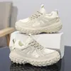 Zapatillas deportivas para niños, colección nueva primavera/otoño 2026: zapatos tipo tanque para niños, tenis de malla transpirable y zapatos de llanta con estampado de durián para niñas