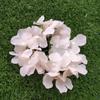 Cabeça de Hortênsia Flor Artificial Tecido de Seda 30 Cores Cabeça de Hortênsia Base para Fileira de Flores de Casamento Parede de Hortênsia Cabeça de Flor Artificial