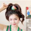 Goma Elástica Gruesa de Goma Linda Banda para el Cabello Versátil Titular Nuevo Verano de Gama Alta Goma para el Cabello Dibujos Animados Accesorios para el Cabello