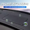 Alfombrilla Antideslizante para Coche de PVC Transfronteriza, Resistente al Aceite, Resistente al Desgaste, Inodora, Organizador de Almacenamiento para Salpicadero de Coche con Diseño de Patrón de Rejilla