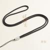 Cuerda de piña original de 3 mm tejida a mano con cuentas de jade Bashan, cristal de jade, coral, colgante de jade, cordón para venta al por mayor