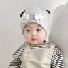 Gorro para Bebé de 6-12 Meses, Estilo Delgado Primavera/Otoño, Gorro de Protección para Fontanela al Aire Libre, Lindo y Súper Adorable para Bebés Pequeños, Niños
