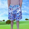 Pantalones Cortos de Verano Coloridos de Secado Rápido para Hombre, Pantalones Cortos de Playa para Vacaciones, Estilo Ins Europeo y Americano, Estampado Floral, Estilo Medio-Delgado