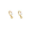 Pendientes de Perla de Moda Estilo Dulce Coreano y Japonés, Diseño de Nicho de Lujo Ligero, Pendientes Simples Versátiles, Selección de Influencers