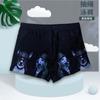 Swimming trunks crianças com cordão bonito boxer desenhos animados atacado piscina Alunos da escola primária meninos wetsuit de praia termal