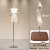Soporte de Exhibición de Modelo de Cuerpo Plano Estilo Coreano Accesorios de Cuerpo Entero para Ropa de Mujer Pecho Plano de Cuerpo Medio Maniquí para Escaparate de Tienda de Ropa