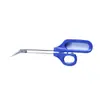 Tijeras para Piel de Pie Grandes de Acero Inoxidable de 8.3 Pulgadas, Tijeras para Vendajes y Gasas, Tijeras de Boca Larga Dentada y Boca Curva, Tijeras de Belleza, Tijeras de Pico de Grulla