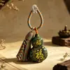 Etiqueta de incienso estilo antiguo pintada marca HeXiang, colgante para coche hecho a mano, adorno colgante para coche, charm de teléfono portátil, regalo, venta al por mayor de fábrica