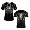 2025 Amazon Teum Export Transfronterizo Impresión Digital 3D Camiseta Casual de Manga Corta con Cuello Redondo Personalizada para Hombre