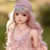 Boneca Física Anime de Corpo Inteiro com Esqueleto, Beleza Bidimensional na Versão da Vida Real, Boneca Sexual Inserível, Silicone, Não Inflável