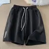 Bermudas de Verão para Homens, Modernas, Bonitas, Largas e Versáteis, Calças de Cinco Quartos de Perna Reta, Calças Casuais Finas de Verão, Calças Grandes para Homens