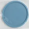 Porta-copos de Silicone Popular Transfronteiriço Redondo Espessado 10cm Almofada de Drenagem Isolado Antiderrapante Xícara de Chá Água Porta-copos Universal para Mesa de Jantar
