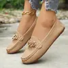 Estación Independiente de Amazon Mocasines para Mujer Zapatos Planos Cómodos Casuales Cadena Boca Baja Zapatos Individuales