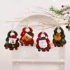 Colgantes de Tela Navideños, Muñecos Navideños, Colgantes Pequeños, Colgantes para Árbol de Navidad, Decoraciones, Colección de Colgantes Pequeños para Regalo