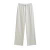 Nuevos Pantalones Deportivos Casuales Americanos de Color Sólido con Cordón y Encaje para Mujer 2025 Otoño Sueltos Rectos de Pierna Ancha