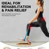 Tabla de Estiramiento de Madera, Tabla de Estiramiento de Pantorrilla Plegable, Tabla de Estiramiento Conveniente para Uso en Casa, Pedal Inclinado de Madera Ajustable