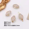Acrílico Arena Movediza Estampado en Caliente Retro Dorado Cuentas Sueltas diy Pendientes Caseros Cadena para Teléfono Móvil Colgante Accesorios de Joyería Materiales