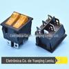 Interruptor Basculante Duplo com Botão Duplo Iluminado Amarelo Kcd6 Interruptor Tipo Navio Duplo Amarelo Kcd3 Basculante Duplo Amarelo com Luz
