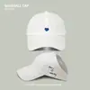 Nueva Gorra de Béisbol Unisex Versátil para Todas las Estaciones Bordado de Letras Callejero Gorra de Pico de Pato 1989 Versión Coreana para Parejas de Verano