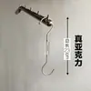 Ganchos para tienda de ropa Ganchos en S Perchas Ganchos para colgar Ganchos de exhibición Madera maciza Colgar ropa Tienda de ropa para mujer Pared Perchas para pantalones