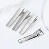 Pinza para el Cabello de Pato Cuadrada Pasador Accesorios para Joyería DIY Pinza para Flequillo Accesorio para el Cabello Pinza Lateral Material para Pasadores Venta al por Mayor