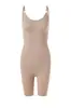 Nuevo mono transfronterizo talla grande sin costuras ajustado corsé corsé de mujer pierna plana tirantes body