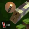Lanterna Minecraft Lanterna de Quatro Cores Modelo Brinquedo Presente Luz Noturna Recarregável e Regulável
