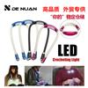 Luz LED Exterior para Espeleología, Luz para Leer Colgante del Cuello, Iluminación para Tejer y Pesca Nocturna, Admite Pedidos Mixtos, Luz para Ciclismo y Pesca Nocturna