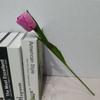 Tulipa Flor Artificial Tulipa Única Decoração de Casa Decoração de Hotel Flor de Seda Tulipa de Cabeça Única Flor Pastoral