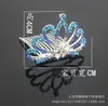 Acessórios de cabelo de princesa para meninas coreanas, coroa infantil com strass, adereço de cabeça para performance, coroa de cabelo, pentes, fabricantes, atacado